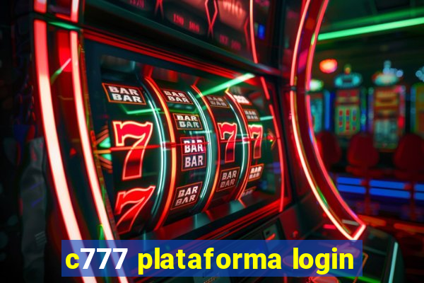 c777 plataforma login